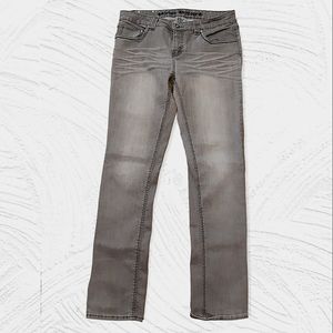 Urban Heritage stud embellished embroidered rhinestone stretch jeans size 12/13